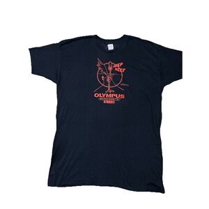 Vintage Olympus Microcassette Steep Road‎ Runner Promo T Shirt Size XL 5050 Tag